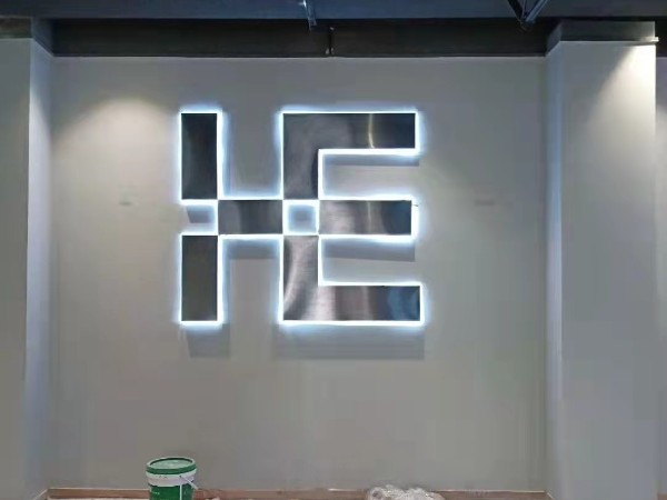 球面發光字